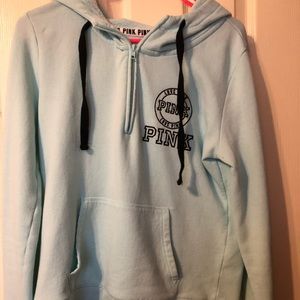 Mint green PINK hoodie